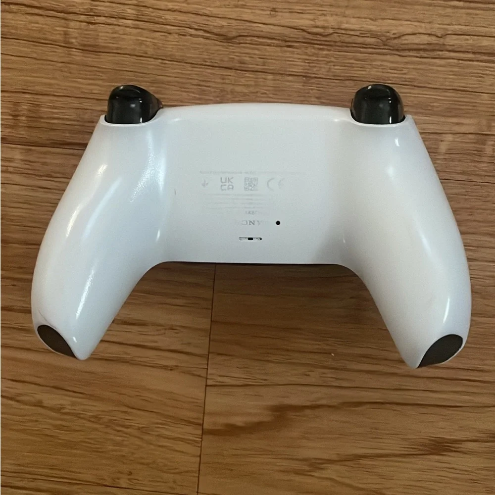 White and Black Gaming Console